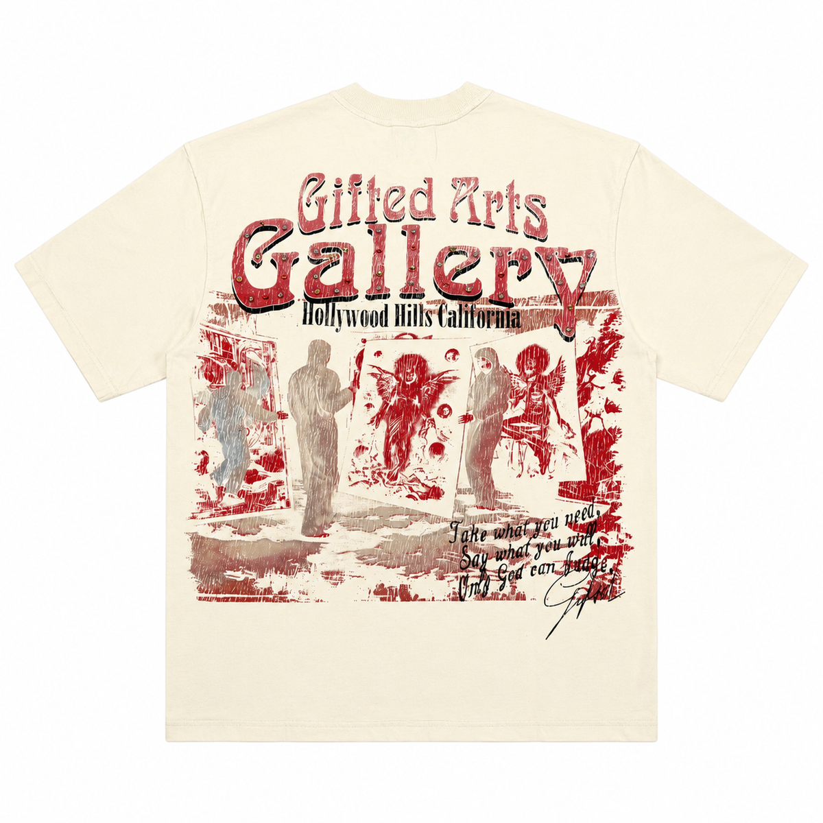 GIFTED ARTS TEE CREAM