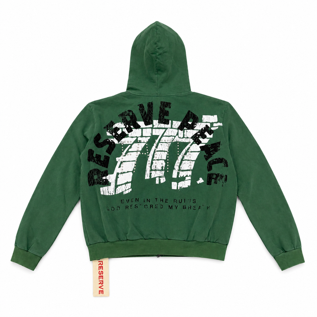 777 GREEN HOODIE