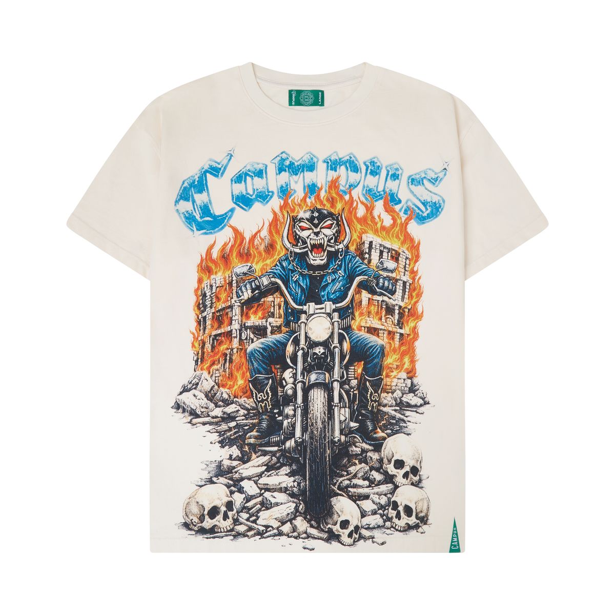 CHOPPER TEE| CREAM