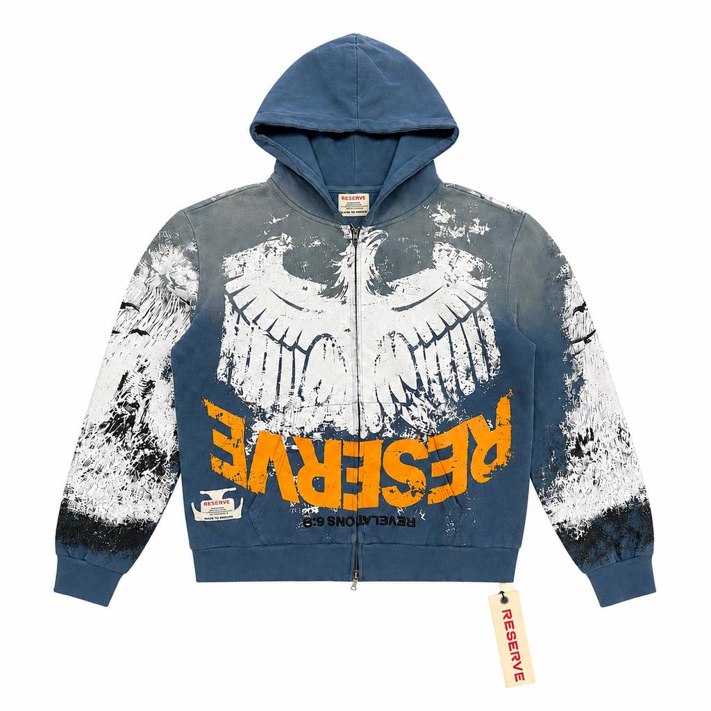 PAIL HORSE BLUE HOODIE