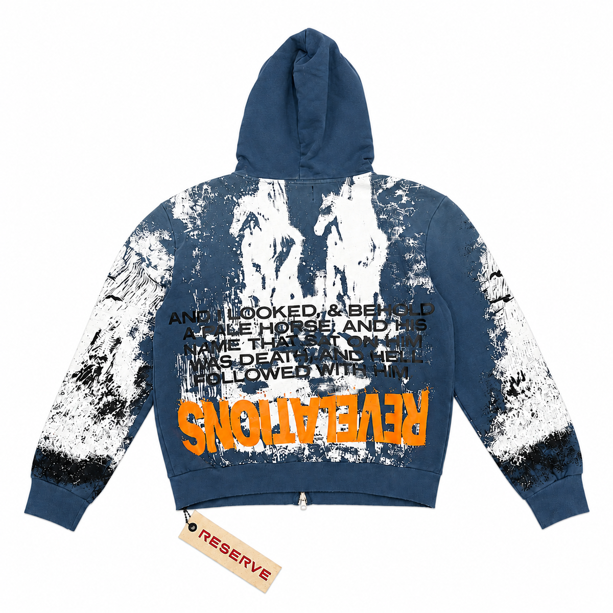 PAIL HORSE BLUE HOODIE