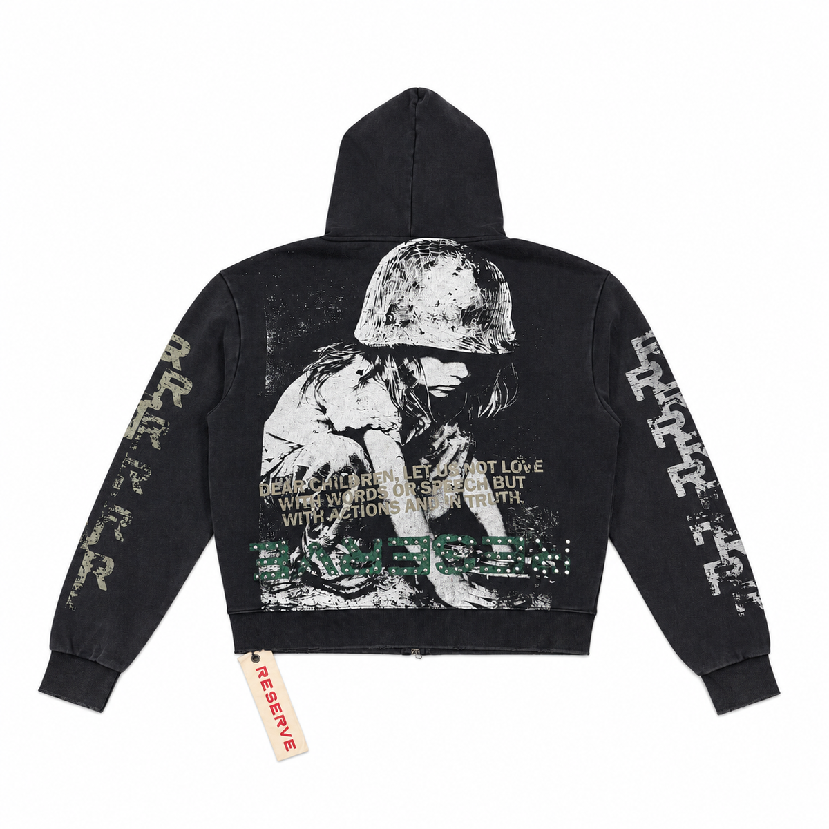 TRUTH BLACK HOODIE