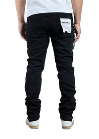 MIDNIGHT BLACK| NON DISTRESS SLIM JEAN