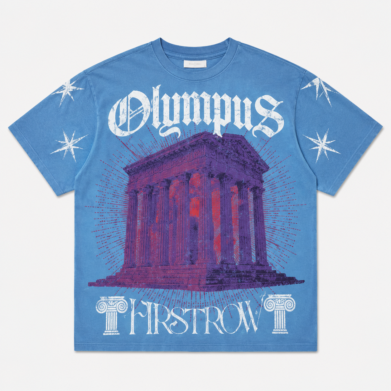 FIRST ROW|GODS AND MORTALS OLYMPUS DOMAIN TEE