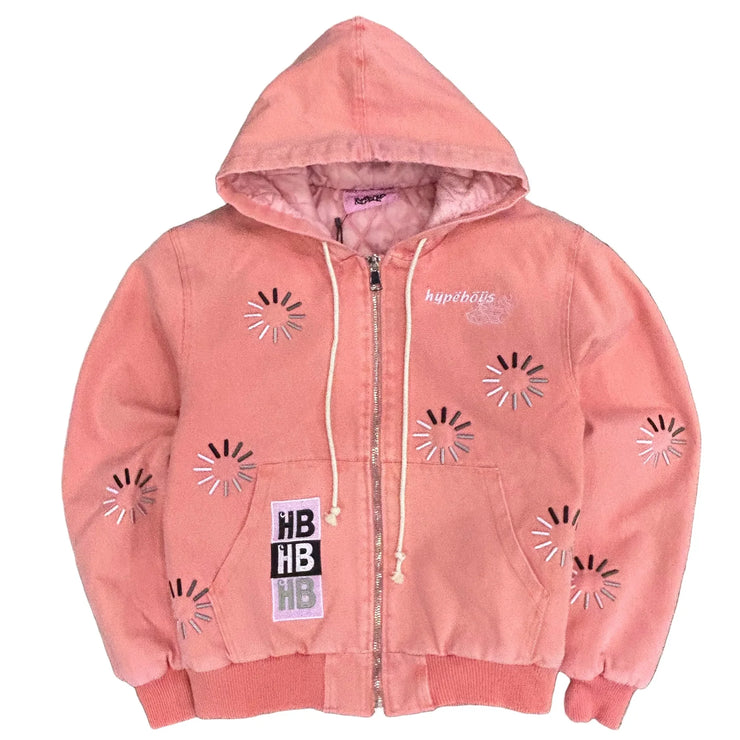 HYPEBOYS| LOADING WORK JACKET IN PINK