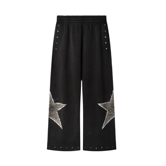 VAGUE| STAR STUDDED SWEATPANTS