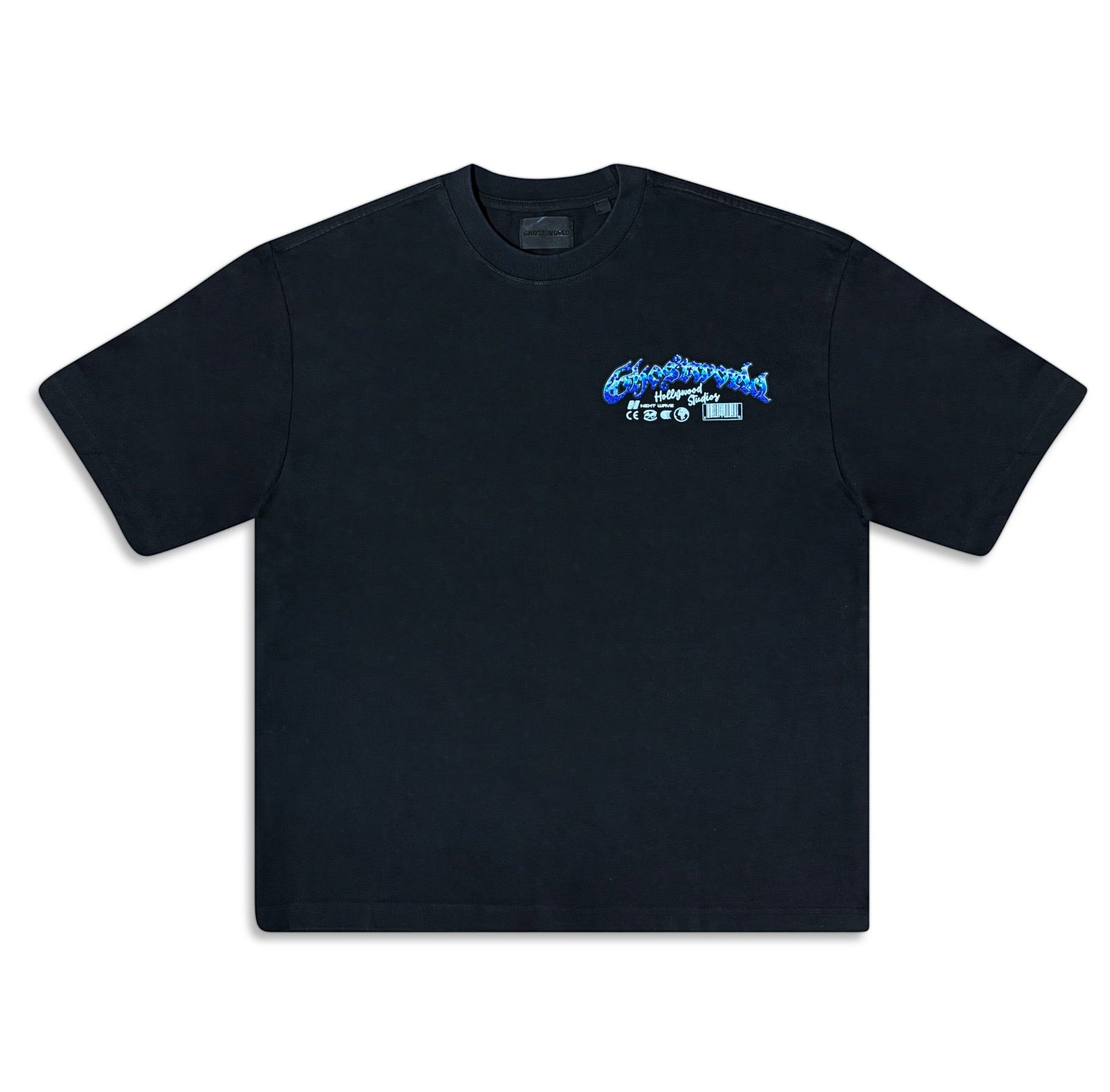 GHST WRLD| SHOCK THERAPY TEE BLACK
