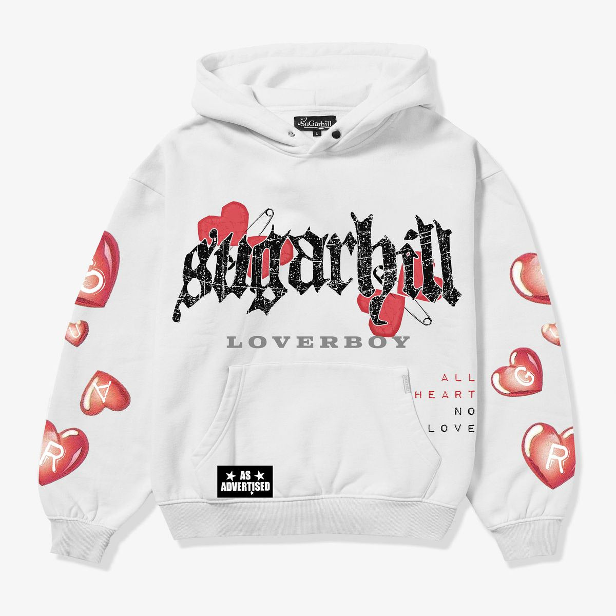 LOVERBOY HOODIE - WHITE