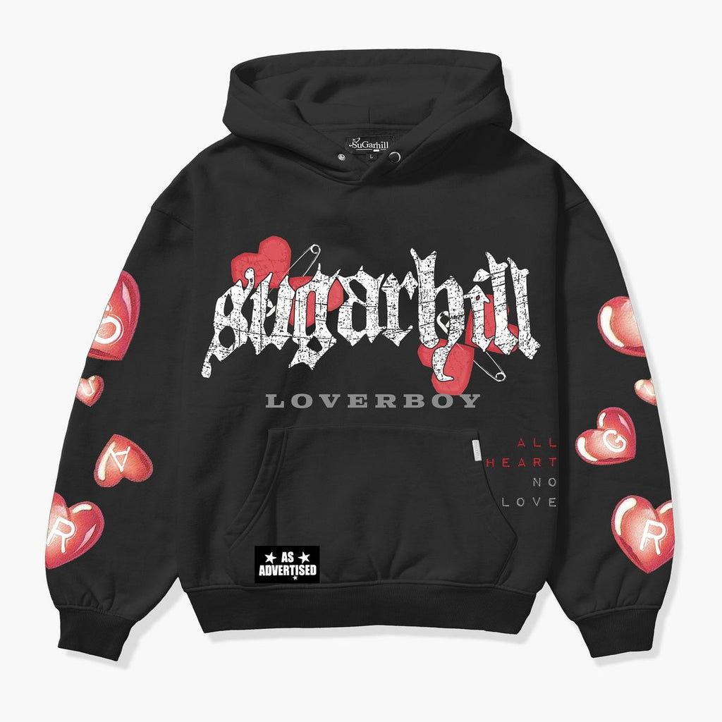 LOVERBOY HOODIE - BLACK