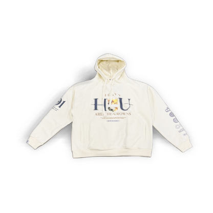 HIGHLY UNDRTD| "HEAVY CROWN" WASHED HOODIE