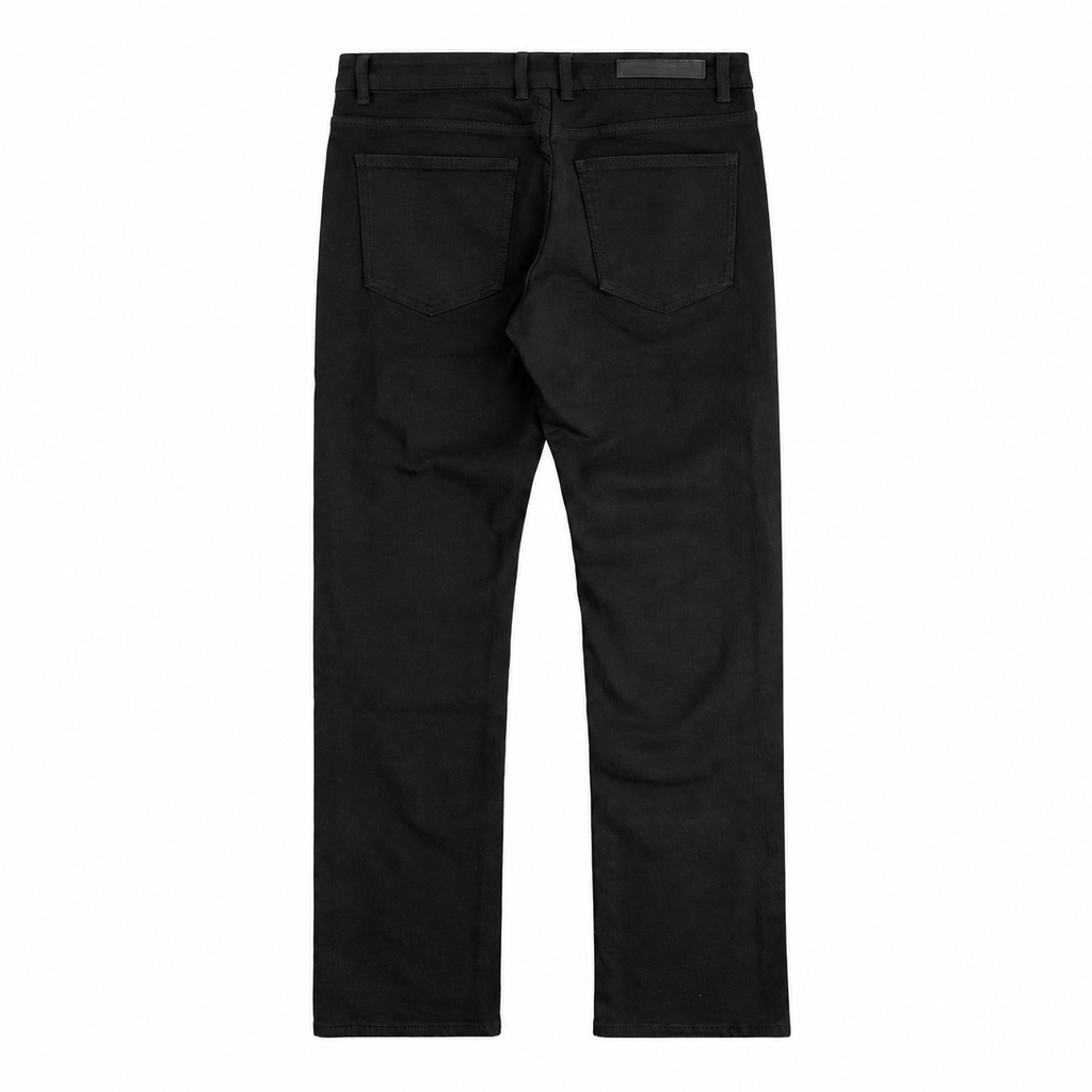 SPENCER RELAXED JEANS - BLACK - back flat lay