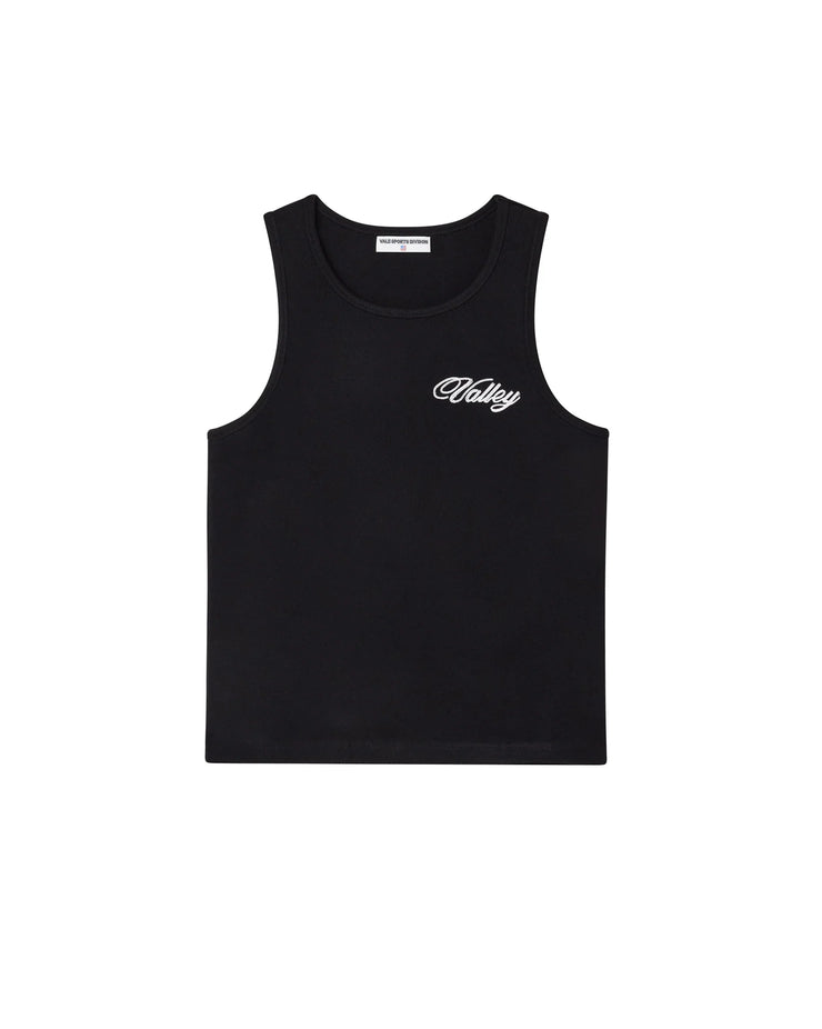 VALE FOREVER| BLACK SLUB TANK