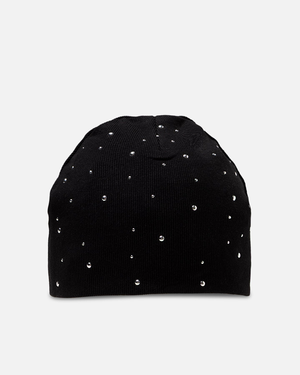 Loiter Hail Storm Beanie Black - back flat lay