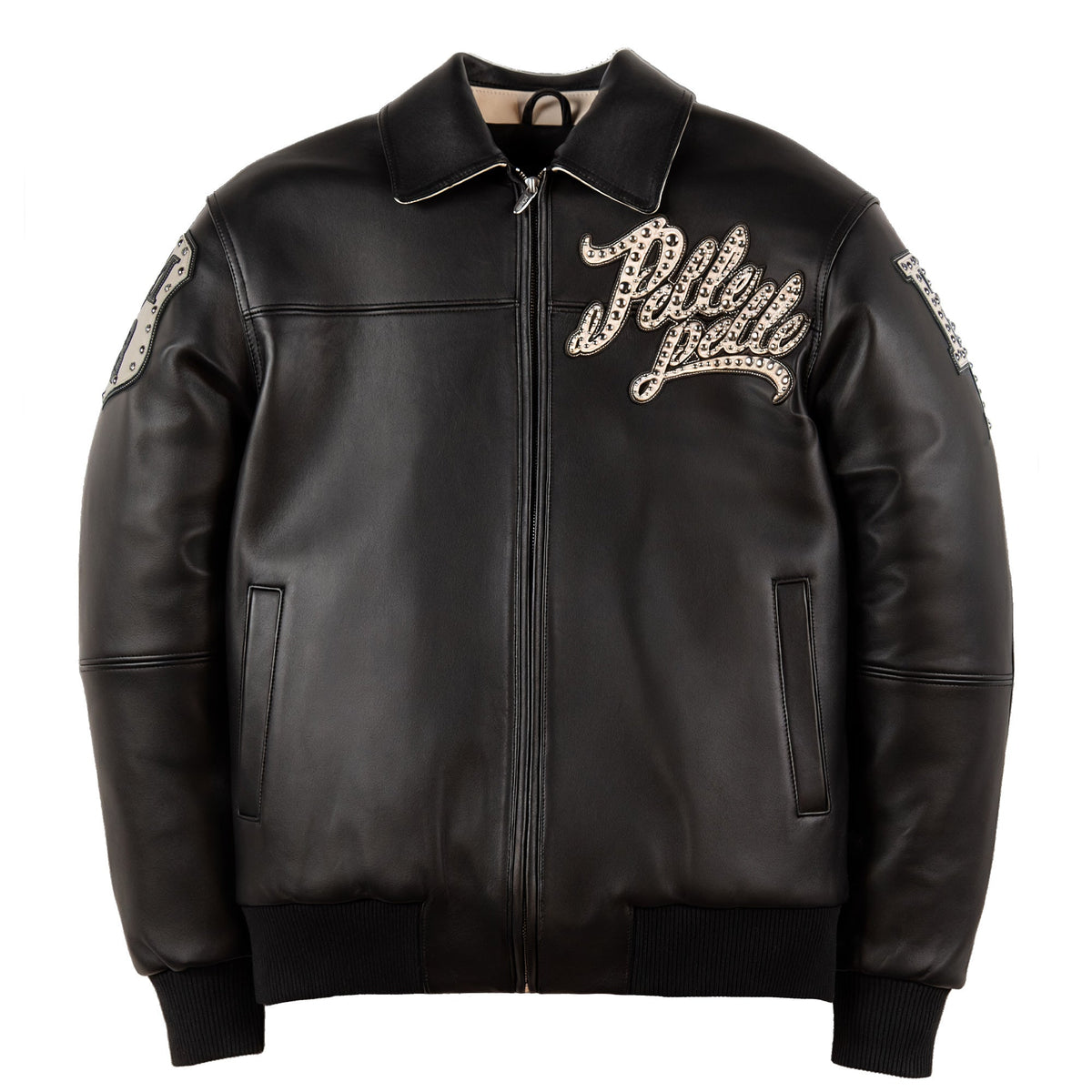Pelle Pelle Legendary Jacket, Black / Ivory / Olive, front