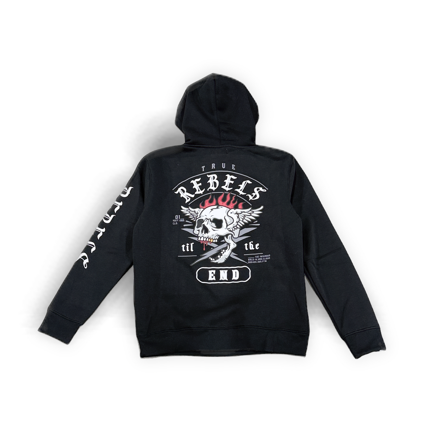 HIGHLY UNDRTD| TRUE REBEL HOODIE