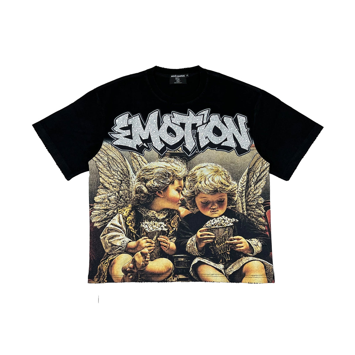 MIXED EMOTION | ANGEL WHISPERS TEE FRONT