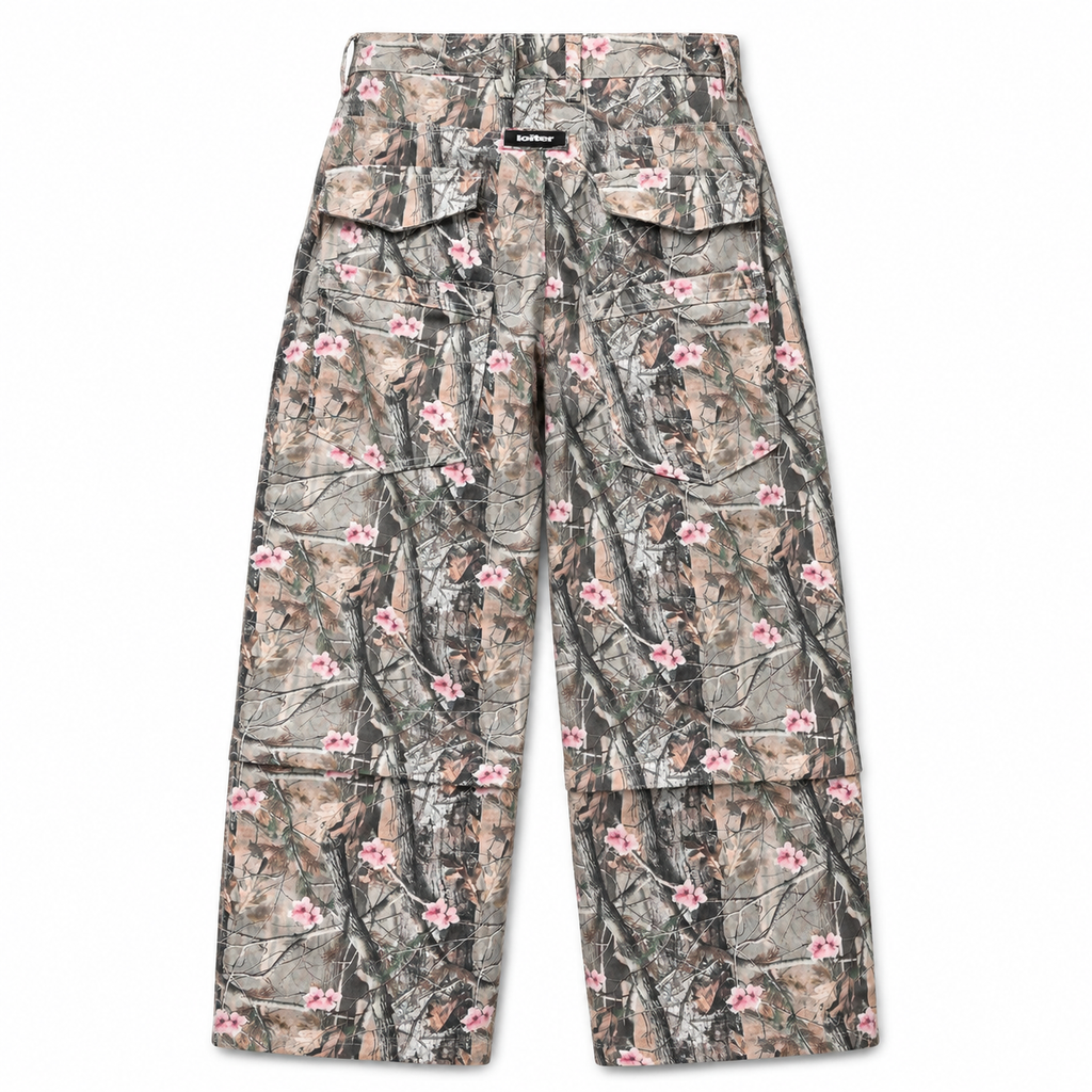 THRASHER PANTS PINK TREE CAMO