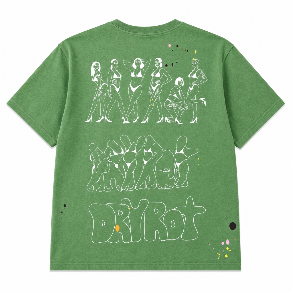 DRY ROT| DIRTY SILO TEE GREEN