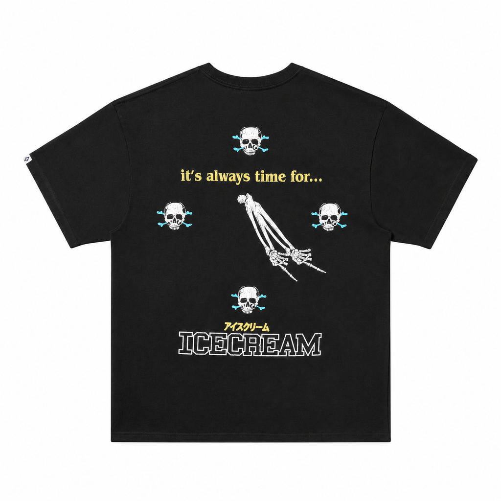 POWERS SS TEE JET SET - back flat lay on white
