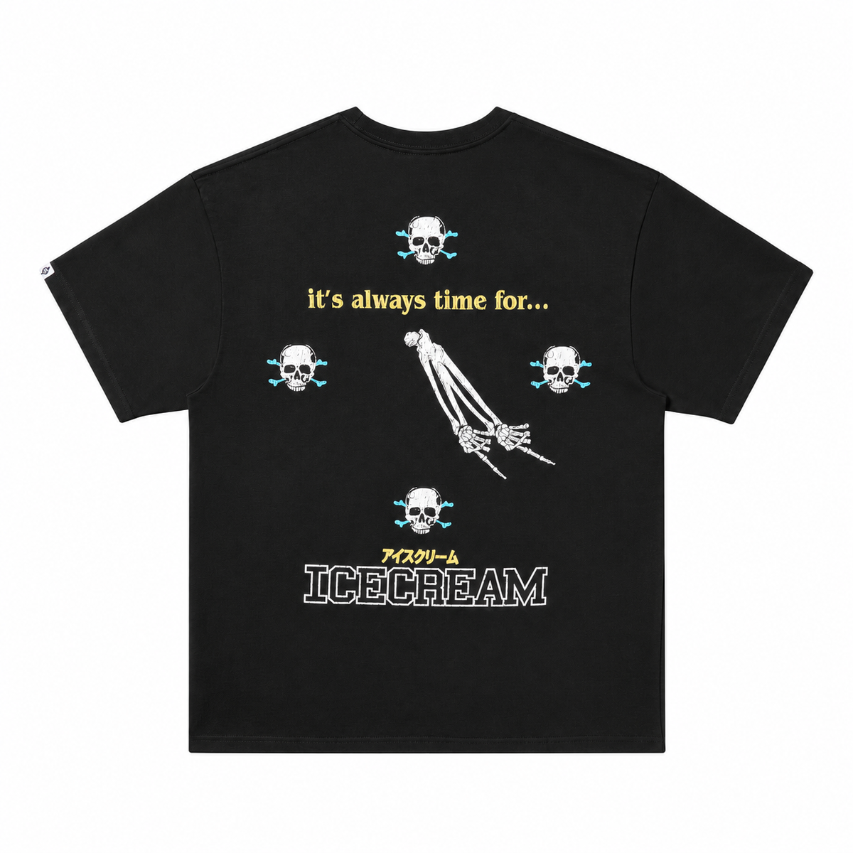 POWERS SS TEE JET SET - back flat lay on white