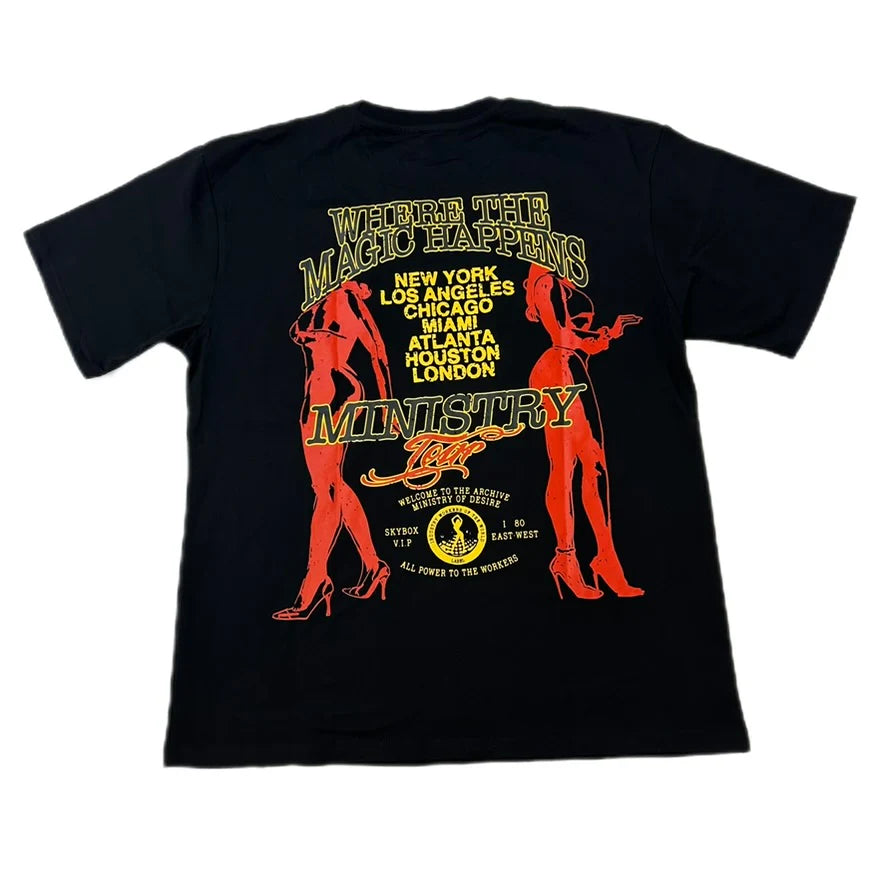 Archive Ministry| Magic Tour Tee Black