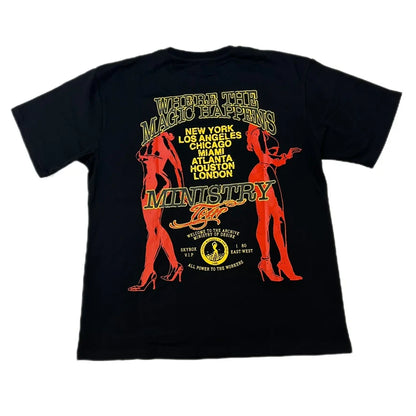 Archive Ministry| Magic Tour Tee Black