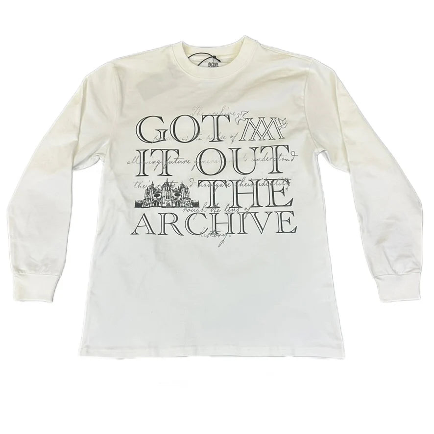 Archive Ministry| Archive Long Sleeve White