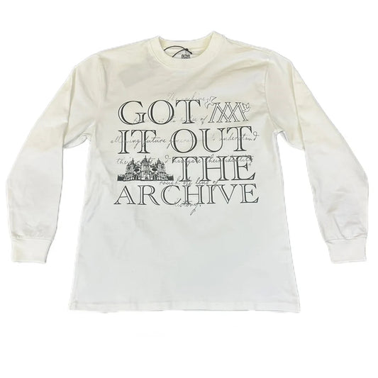 Archive Ministry| Archive Long Sleeve White