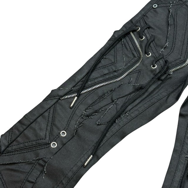 ELITE | KIDS NINJA WAX DENIM JEANS - BLACK WAX (787-JR) - detail 04