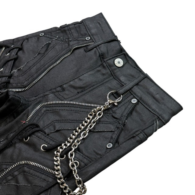 ELITE | KIDS NINJA WAX DENIM JEANS - BLACK WAX (787-JR) - detail 05