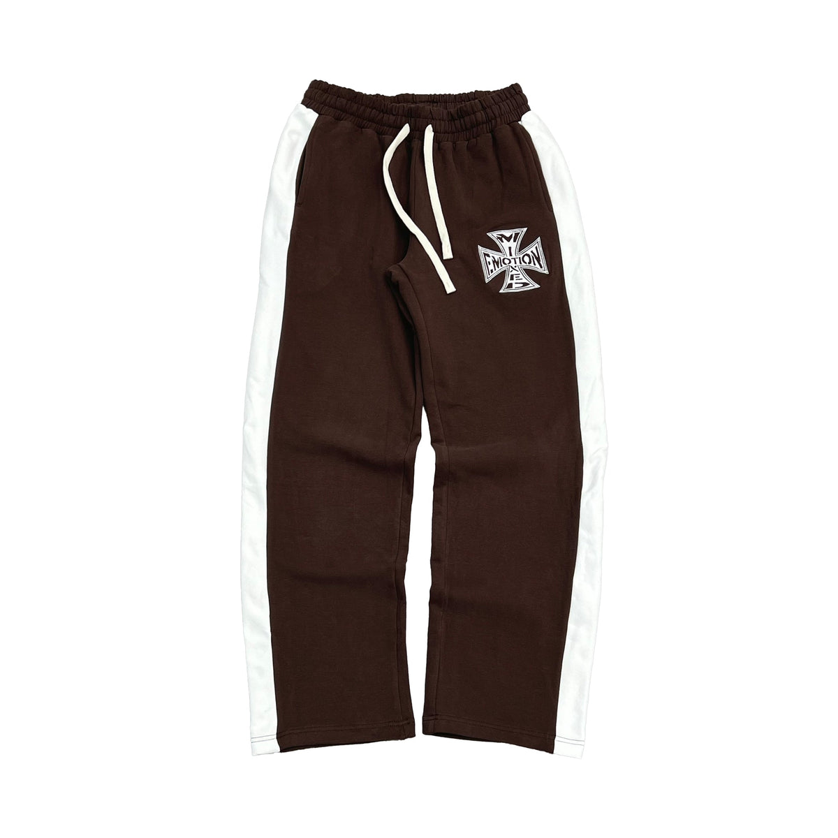 MIXED EMOTION | BROWN QUARTER PANT FRONT