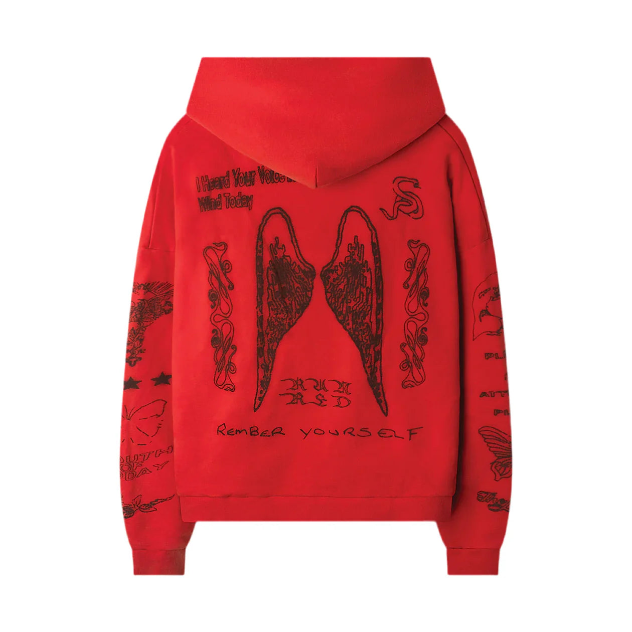 VAGUE| Skin Deep Zip Up Red