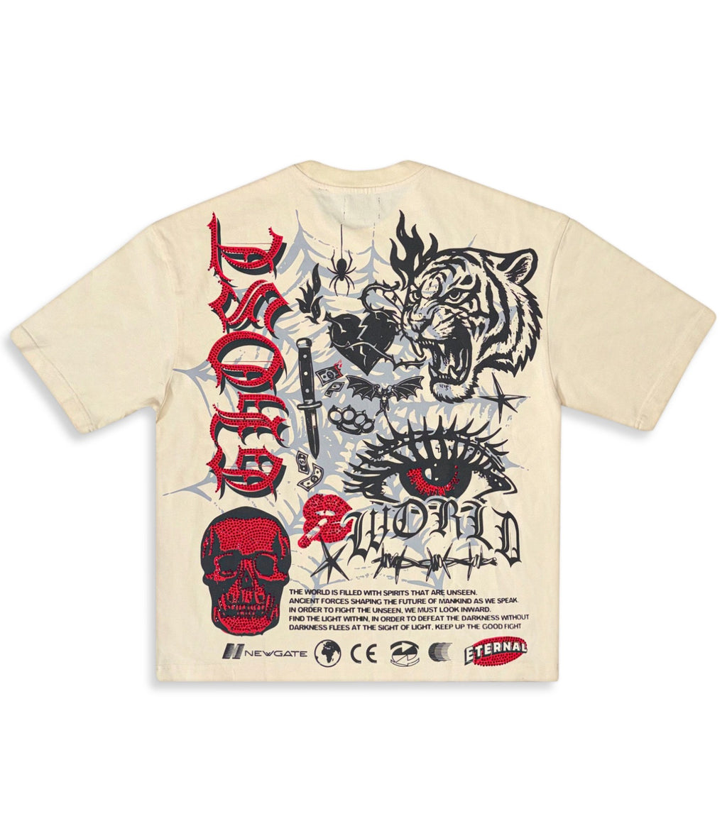 GHST WRLD| BAD OMENS TEE BONE