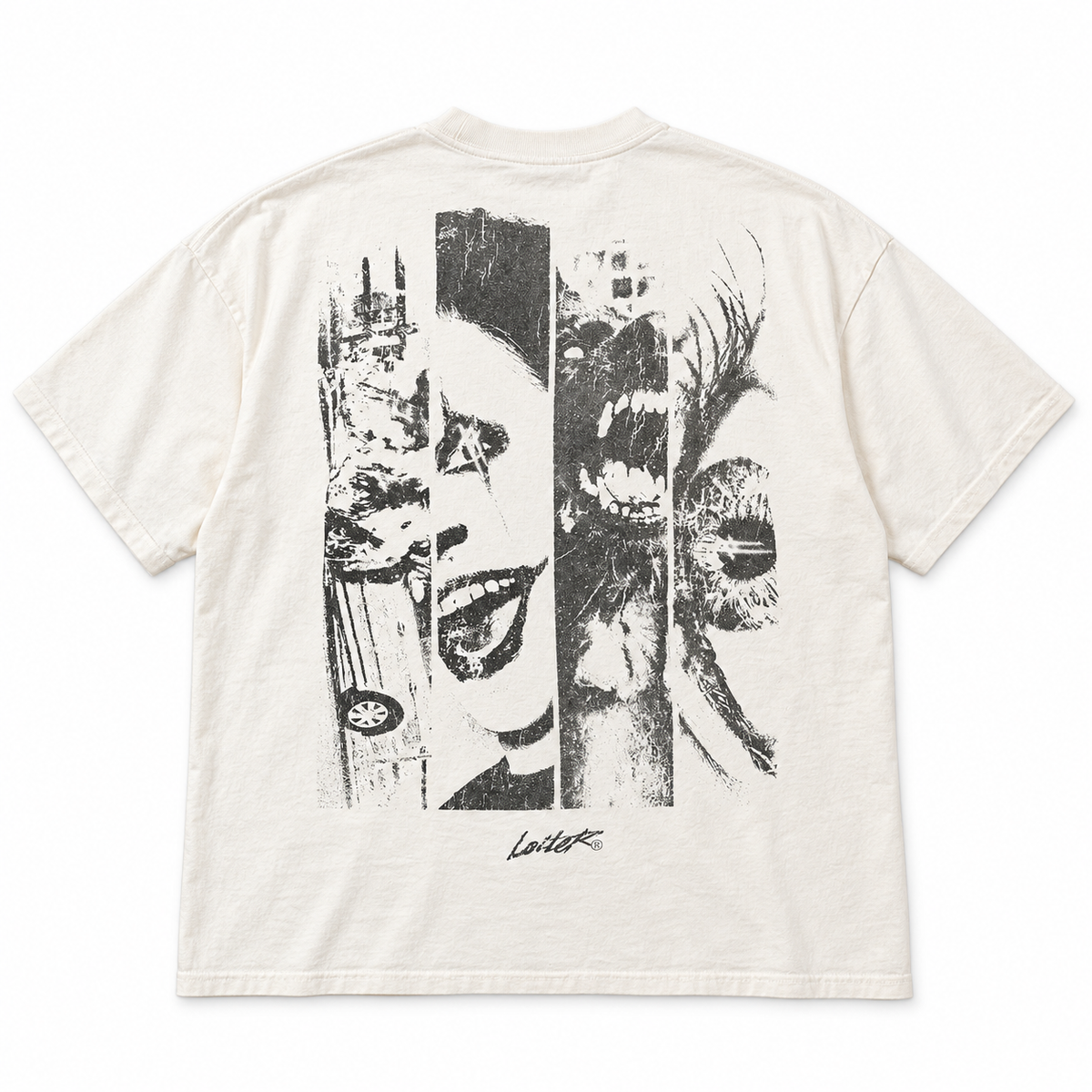 BORN AGAIN T-SHIRT OFF WHITE