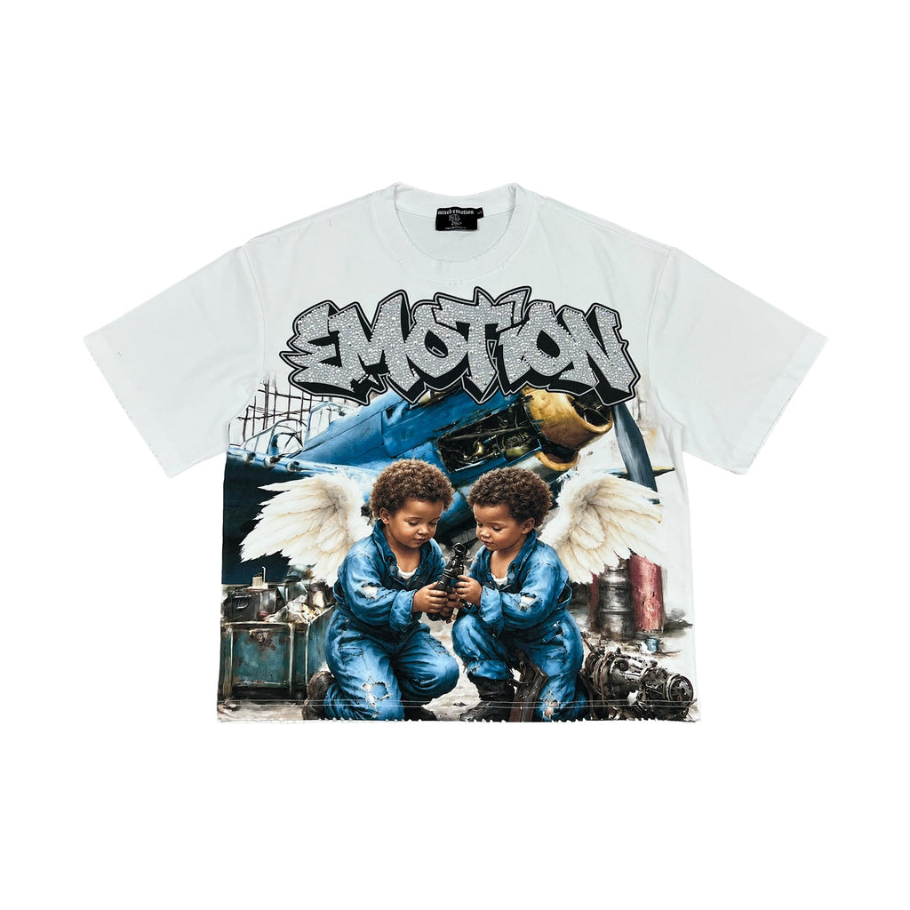 MIXED EMOTION | AIRBORNE TEE FRONT