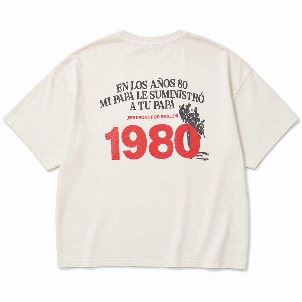 SUPPLIER PRINTED TEE WHITE