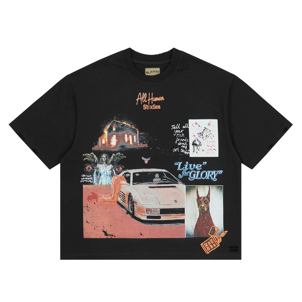 WHITE FERRARI V2 TEE