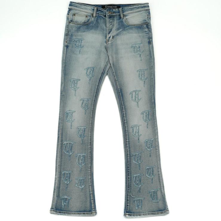 TRNCHS| AMALIA BLUE DENIM