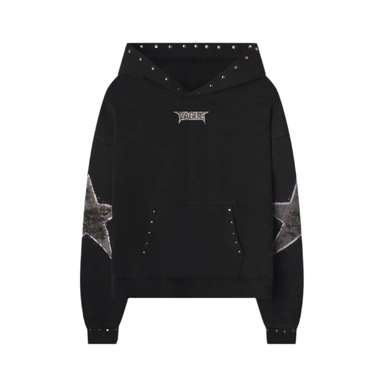 VAGUE| STAR STUDDED HOODIE