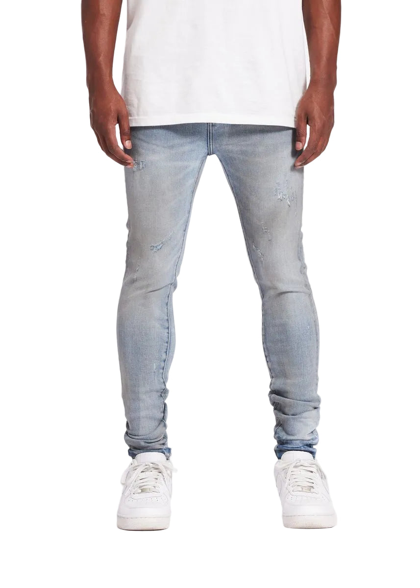 CRYSP DENIM| ATLANTIC LIGHT BLEACH JEAN