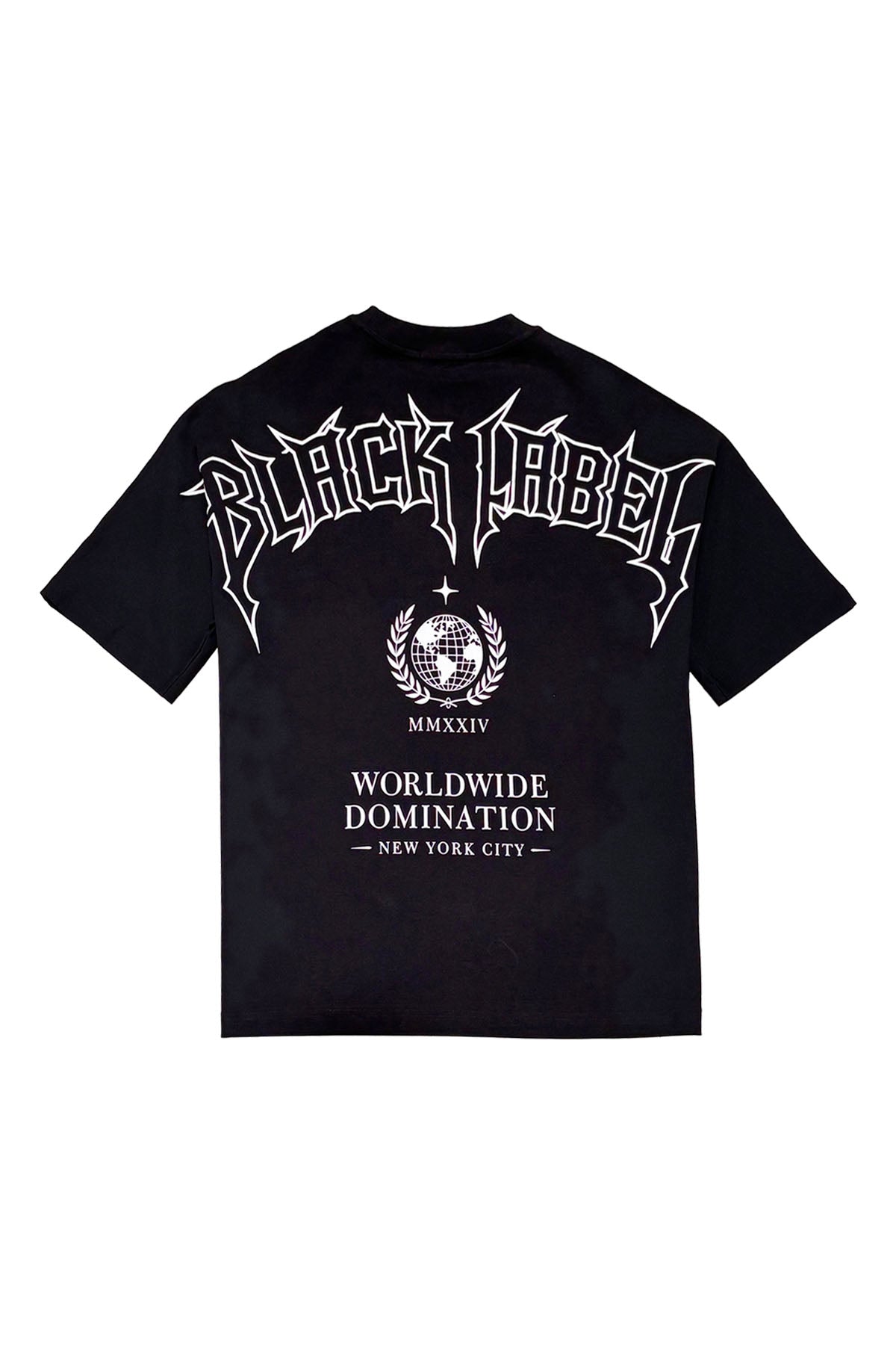 BLACK LABEL | WORLDWIDE DOMINATION TEE - BLACK