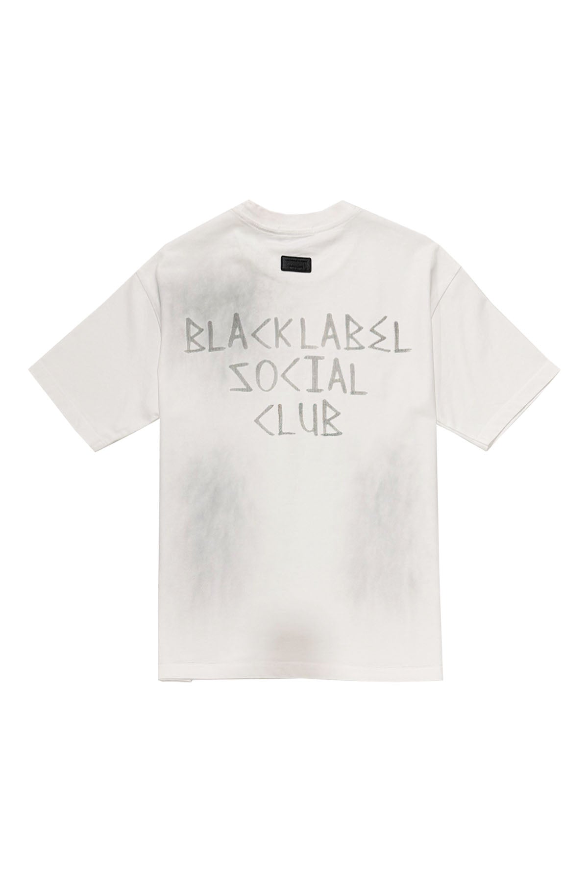 BLACK LABEL | SOCIAL CLUB SPRAY TEE - WHITE