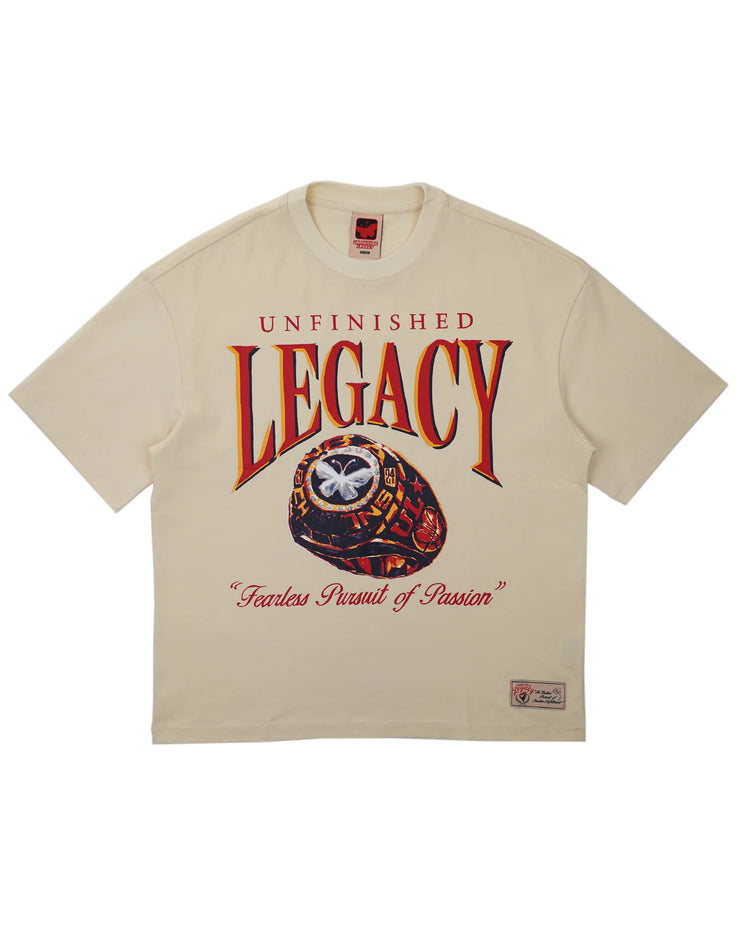 UNFINISHED LEGACY| CHAMPIONS RING CREAM TEE