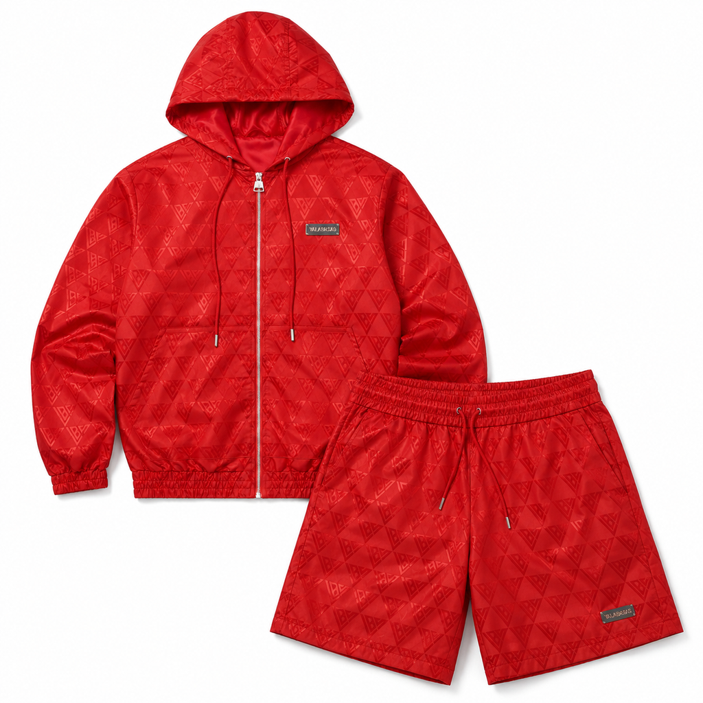 MONOGRAM WINDBREAKER SET
