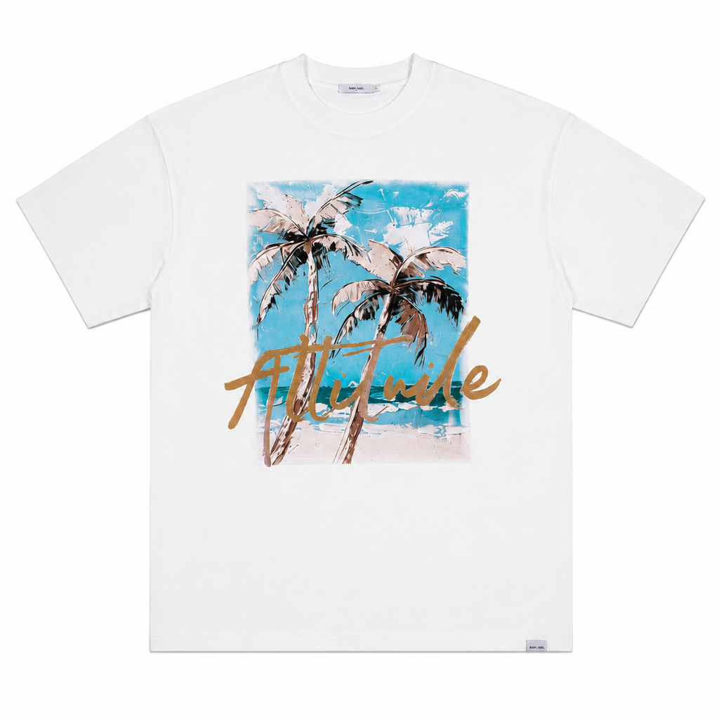 Attitude Tee - White