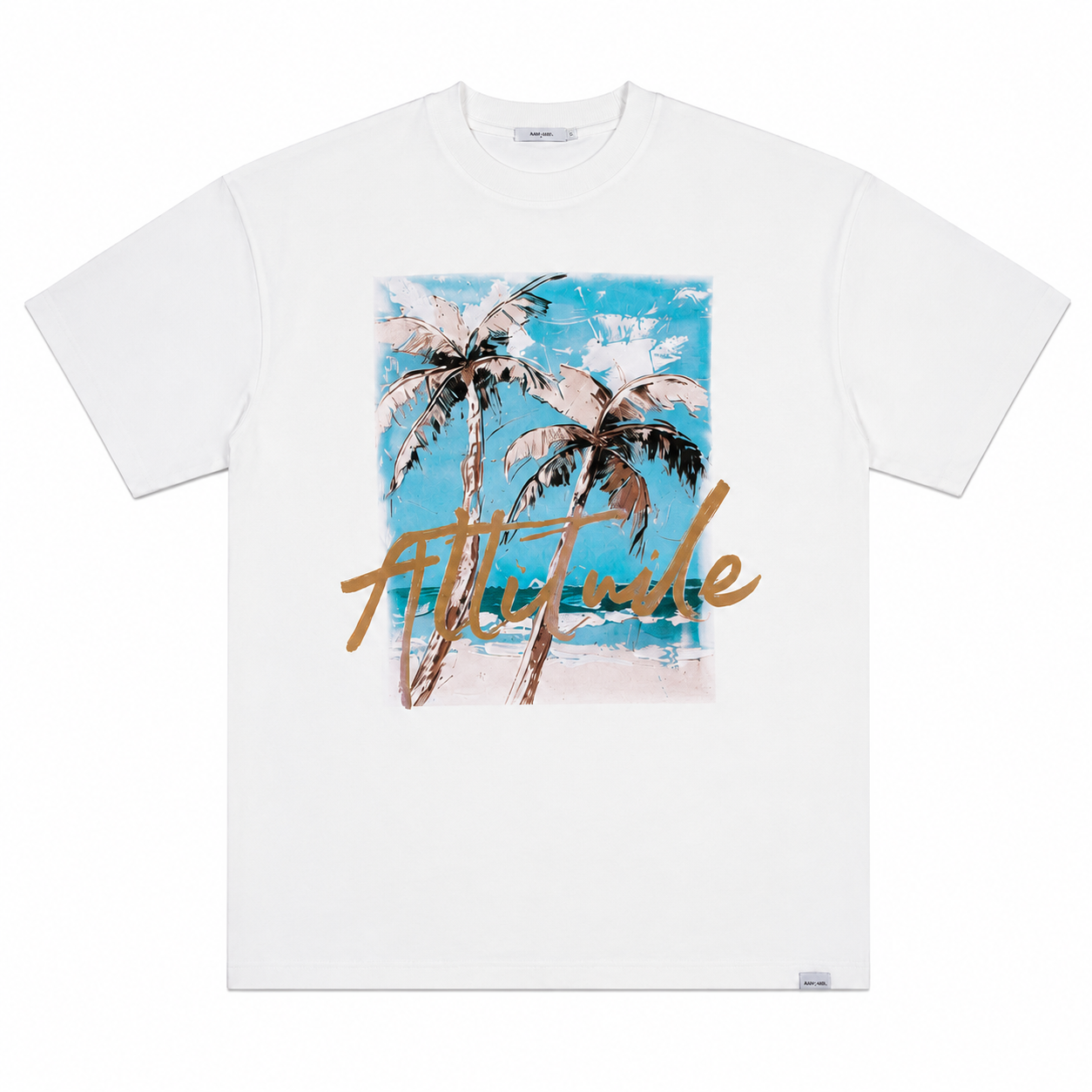 Attitude Tee - White