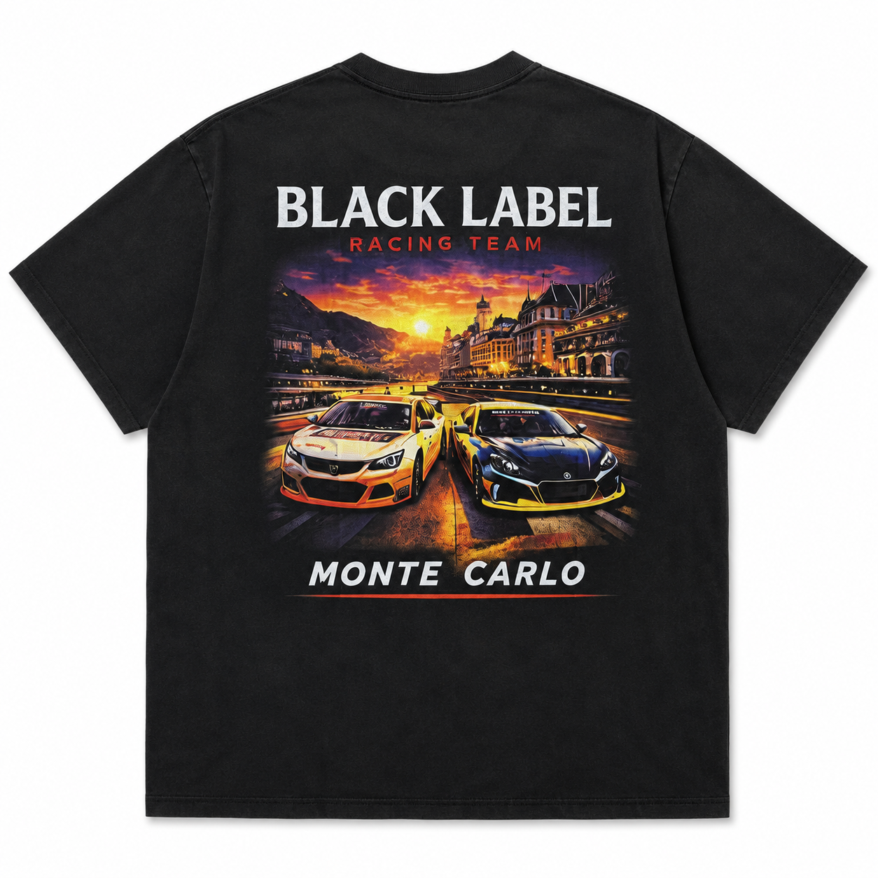 MONTE CARLO TEE IN BLACK