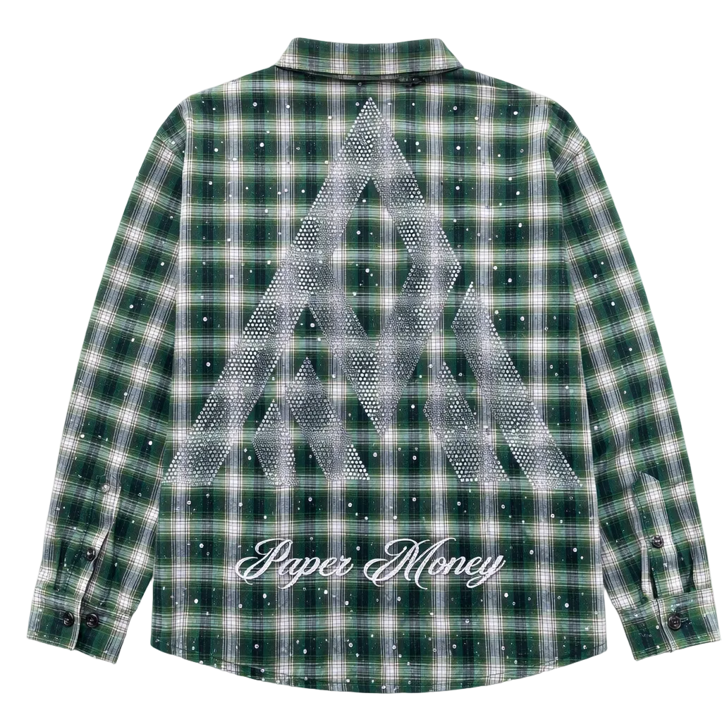 PAPER MONEY| PM RHINESTONE FLANNEL