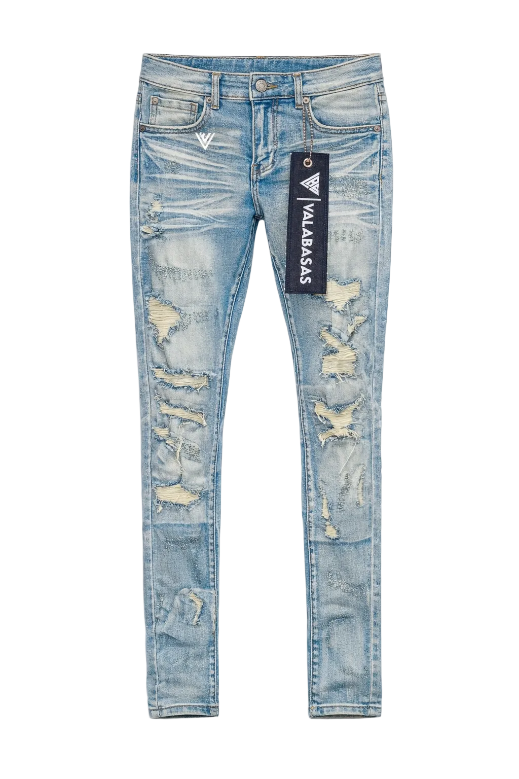 VALABASAS| EDGE LIGHT BLUE WASH DENIM