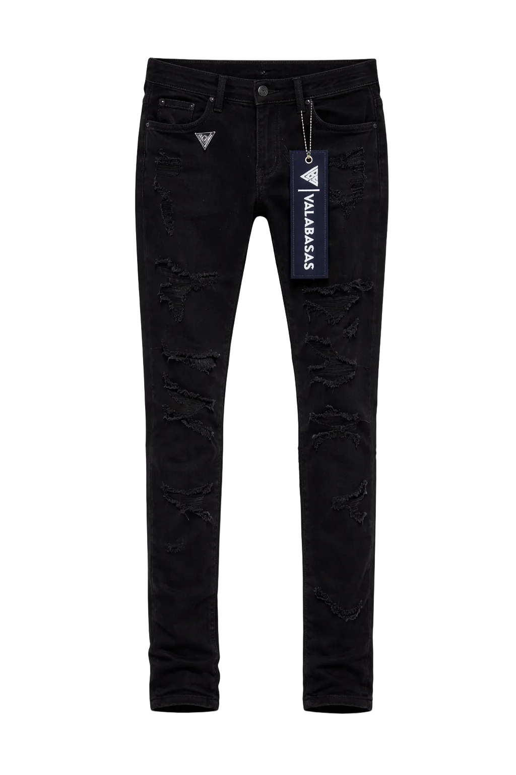 VALABASAS| EDGE JET BLACK DENIM